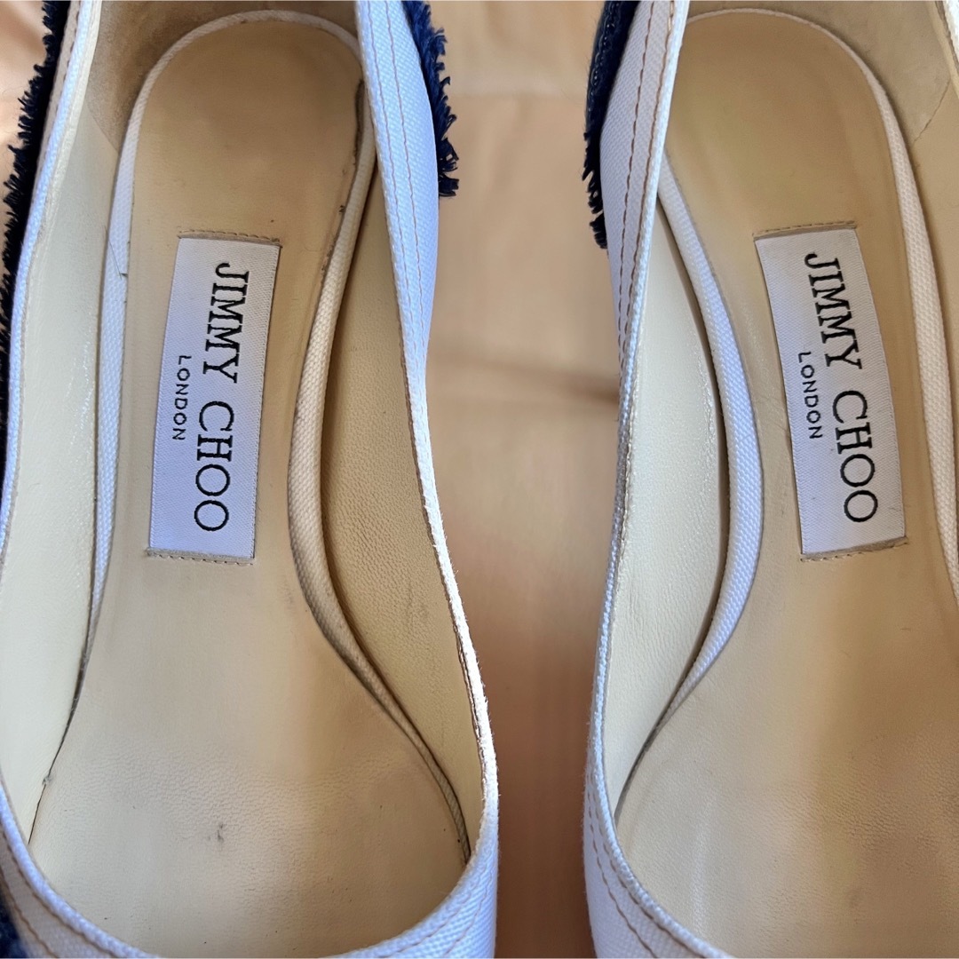JIMMY CHOO⭐︎ジミーチュウ⭐︎ROMY85⭐︎デニムパンプス JIMMY CHOO⭐︎ジミーチュウ⭐︎ROMY85⭐︎デニムパンプス