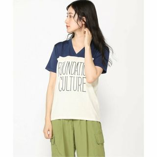 アールエヌエー(RNA)の【ブルー】M0661 バイカラーアスレチックTシャツ(カットソー(長袖/七分))