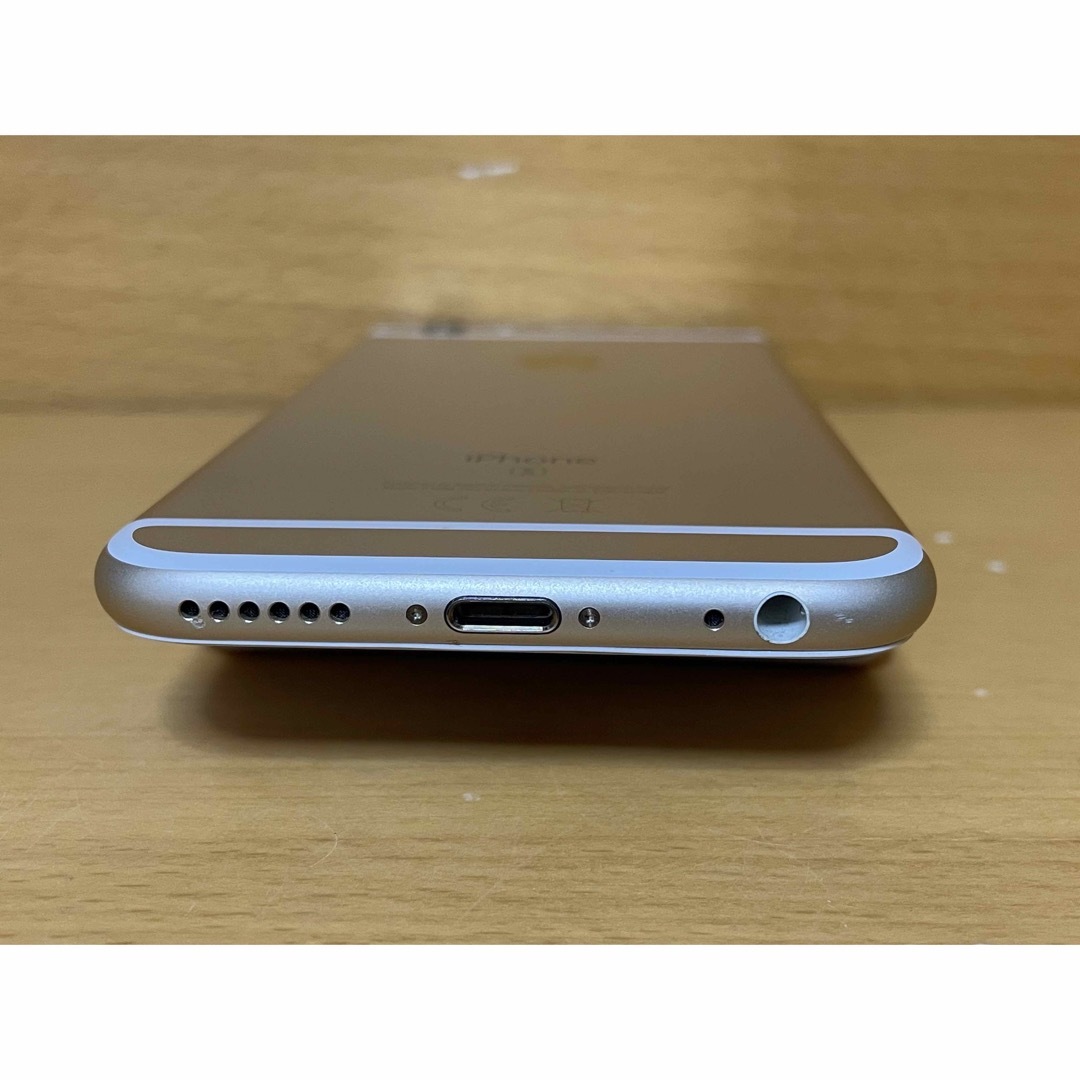 Apple(アップル)のSIMフリー端末iPhone 6sゴールド32バッテリー良い スマホ/家電/カメラのスマートフォン/携帯電話(携帯電話本体)の商品写真