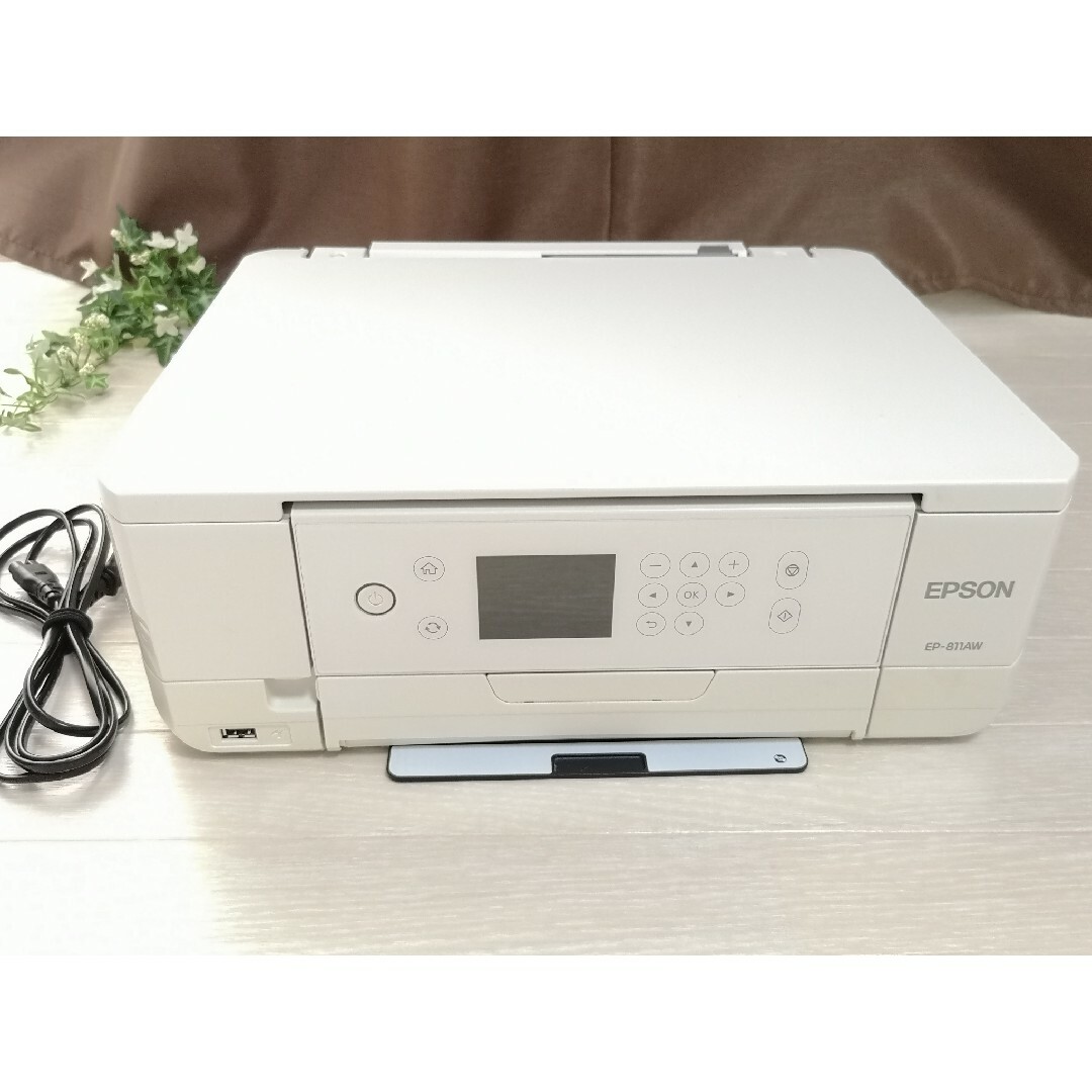 EPSON エプソン EP-811AW カラリオ プリンター 白 ジャンク - PC周辺機器