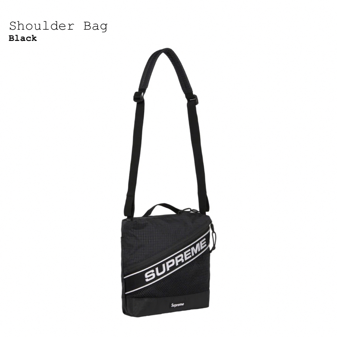 シュプリーム Supreme Shoulder Bag / black - ショルダーバッグ