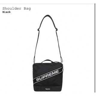 Supreme shoulder bag black
