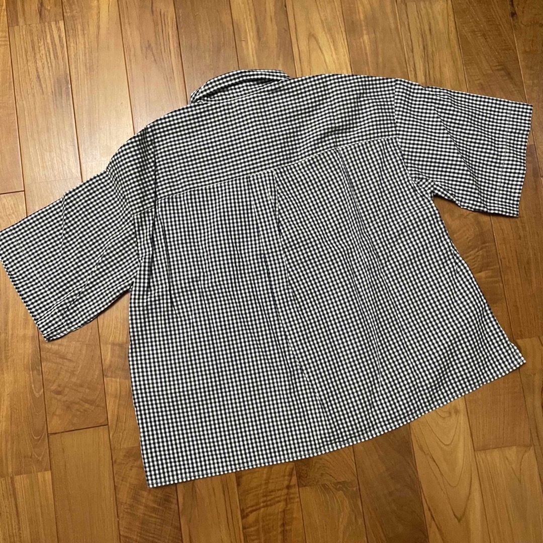 UNIQLO(ユニクロ)のユニクロ ギンガムチェックシャツ シャツ レディースのトップス(シャツ/ブラウス(半袖/袖なし))の商品写真