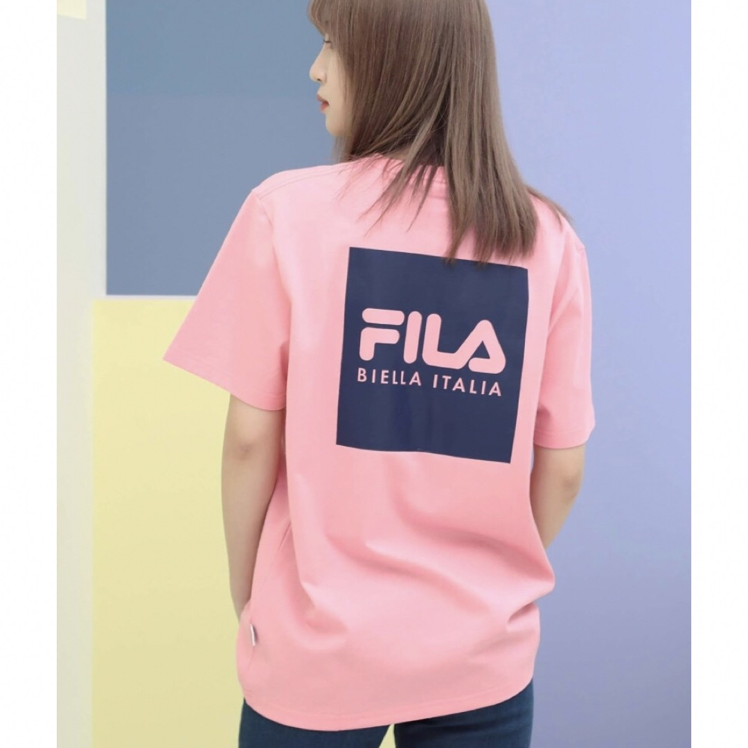 FILA(フィラ)の新品　FILA フィラ　半袖Tシャツ BTS着用モデル   JIMIN ジミン レディースのトップス(Tシャツ(半袖/袖なし))の商品写真