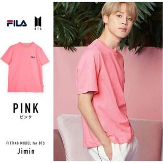 フィラ(FILA)の新品　FILA フィラ　半袖Tシャツ BTS着用モデル   JIMIN ジミン(Tシャツ(半袖/袖なし))