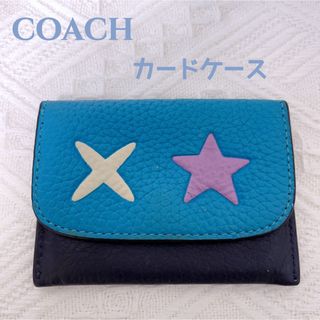 コーチ(COACH) カードケース（ブルー・ネイビー/青色系）の通販 500点