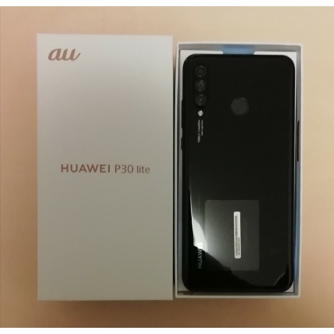 au HUAWEY P30 lite Premium HWV33 ブラック