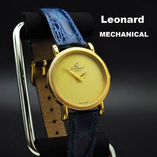 レオナール(LEONARD)のLeonard 手巻き腕時計 ゴールド 1P ヴィンテージ(腕時計)