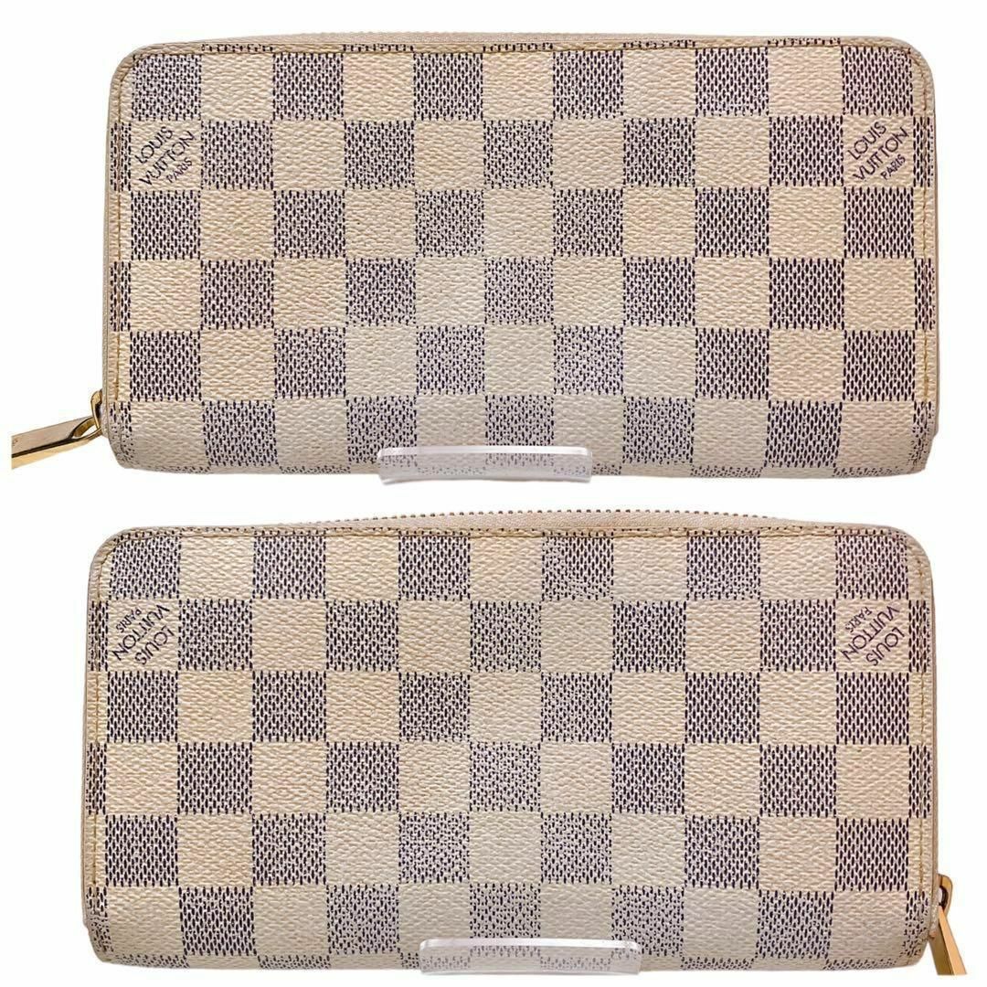 ヴィトン Vuitton ダミエアズール ジッピーウォレット ラウンド 長財布