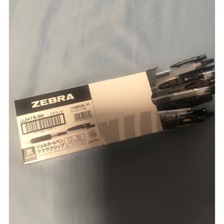 サラサ(さらさ)のZEBRA/ゼブラ サラサボールペン10本　0.3mm JJH15-BK(ペン/マーカー)