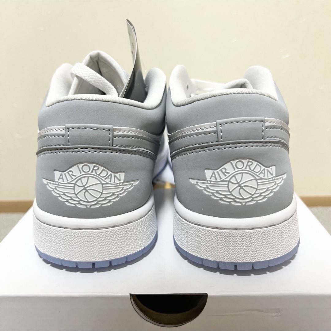 NIKE - AIR JORDAN 1 LOW エアジョーダン ウルフグレー 28.5cm NIKE - AIR JORDAN 1 LOW エアジョーダン ウルフグレー 28.5cm