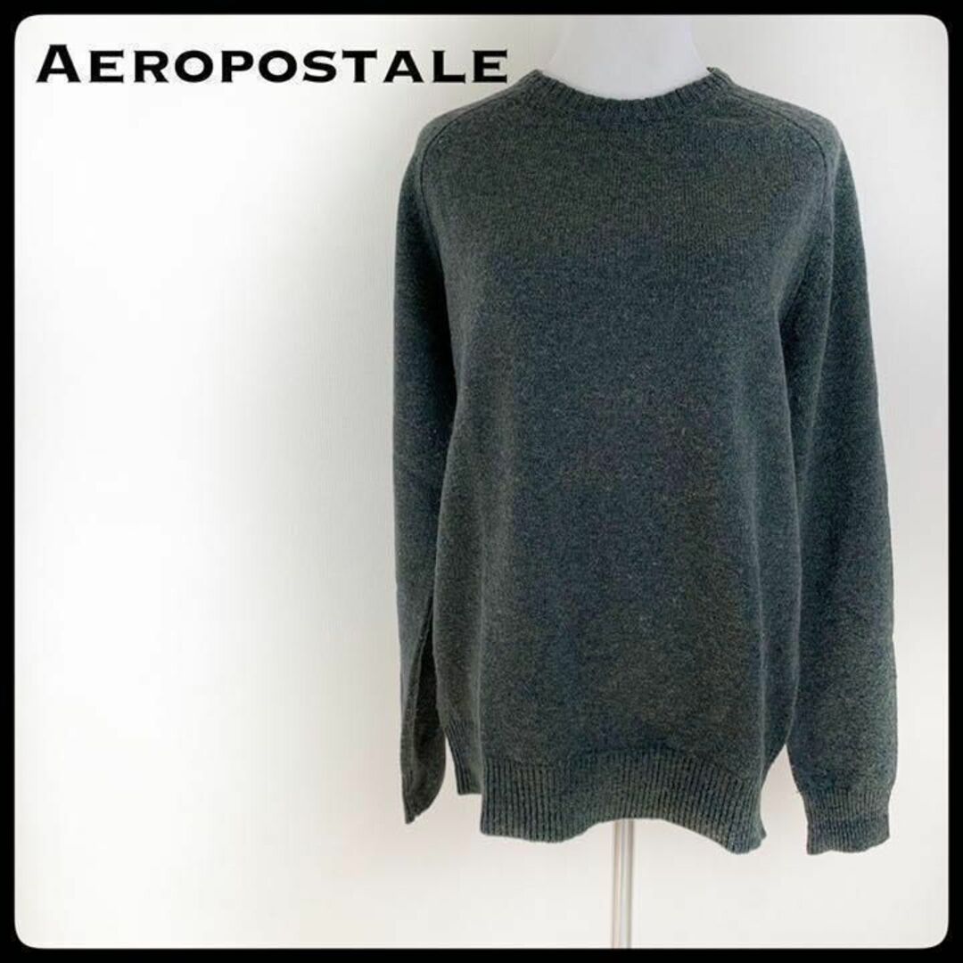 AEROPOSTALE(エアロポステール)のAeropostale エアロポステール ニット グレー かわいいゆる感 レディースのトップス(ニット/セーター)の商品写真