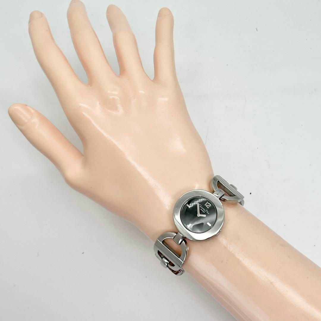 Christian Dior(クリスチャンディオール)の598 クリスチャンディオール時計　レディース腕時計　マリス　ブラック　ラウンド レディースのファッション小物(腕時計)の商品写真
