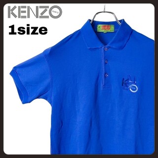 ケンゾー(KENZO)のKENZO GOLF    オープンカラーシャツサイズS(ポロシャツ)