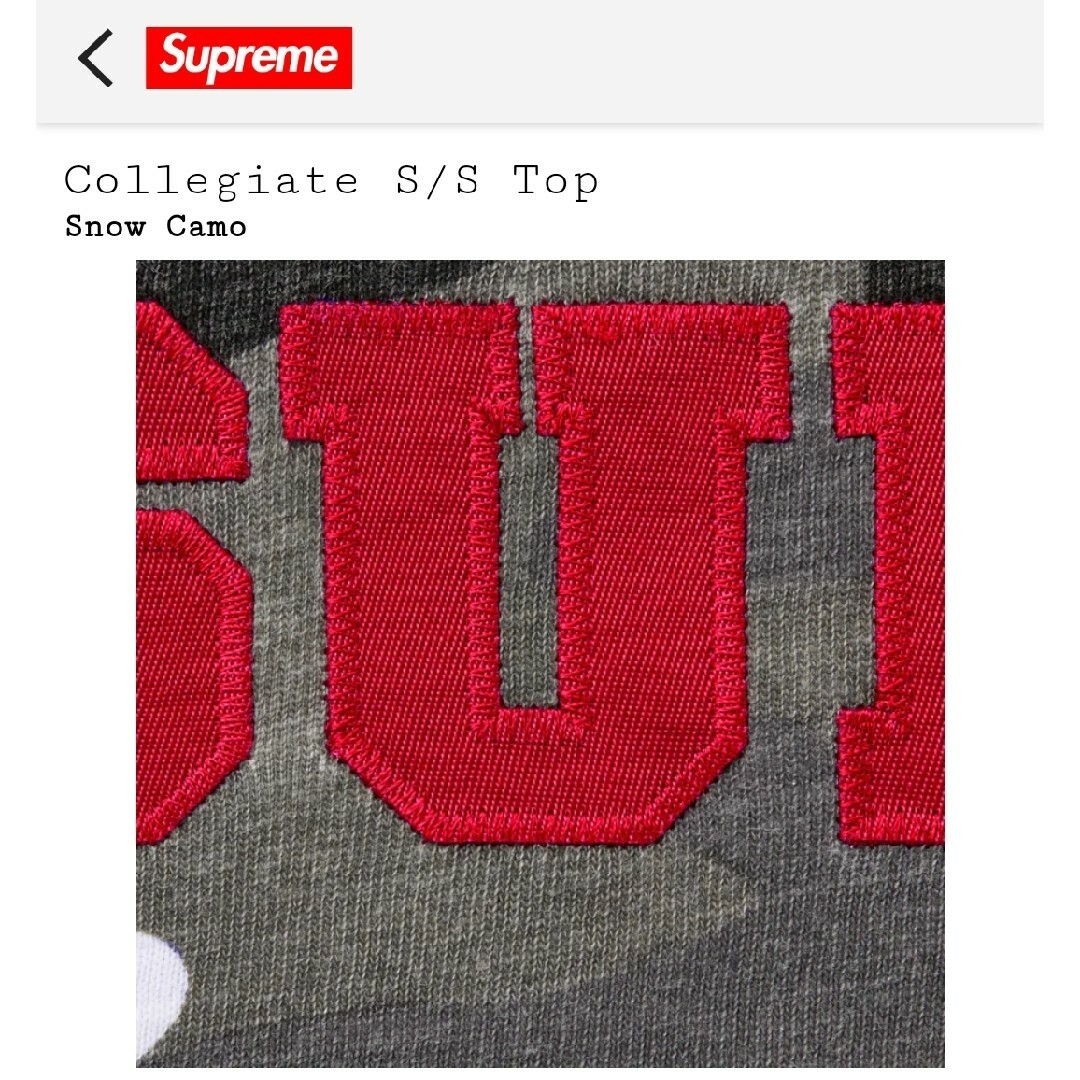 Supreme　カモフラTシャツ 1