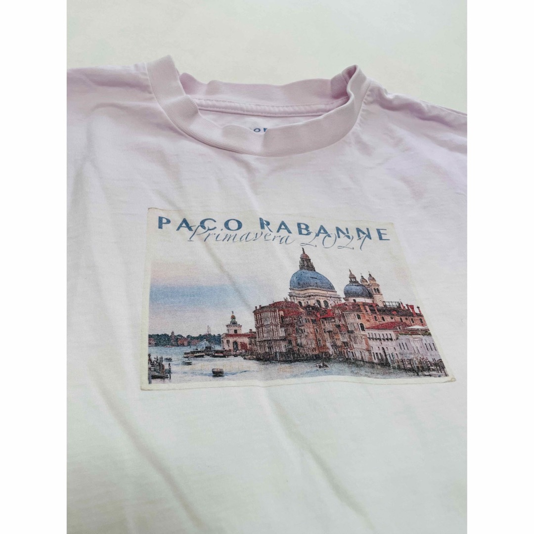 paco rabanne(パコラバンヌ)のpaco rabanne  Tシャツ　XS〖N3670〗 レディースのトップス(Tシャツ(半袖/袖なし))の商品写真