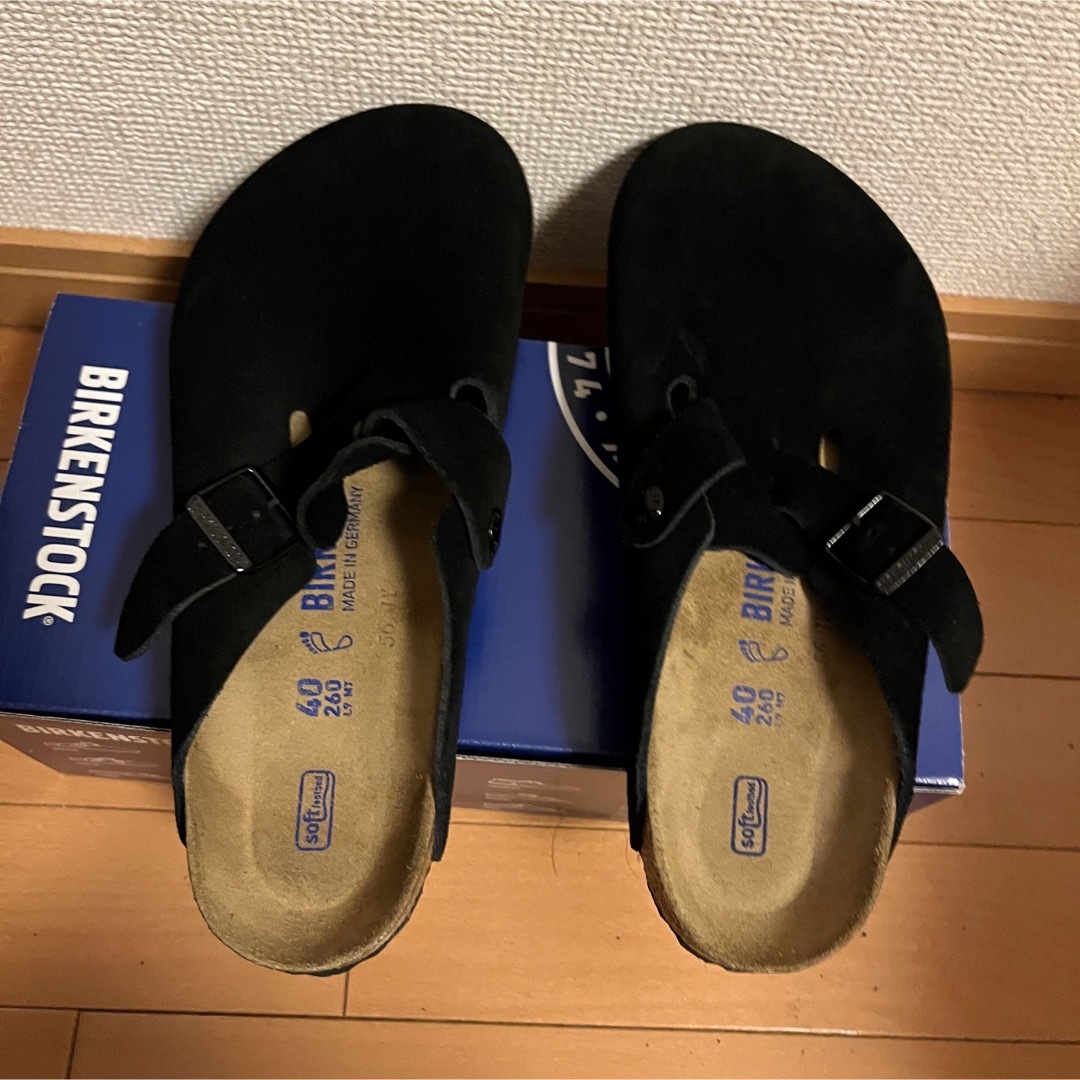 Birkenstock Boston Black ビルケンシュトック ボストン