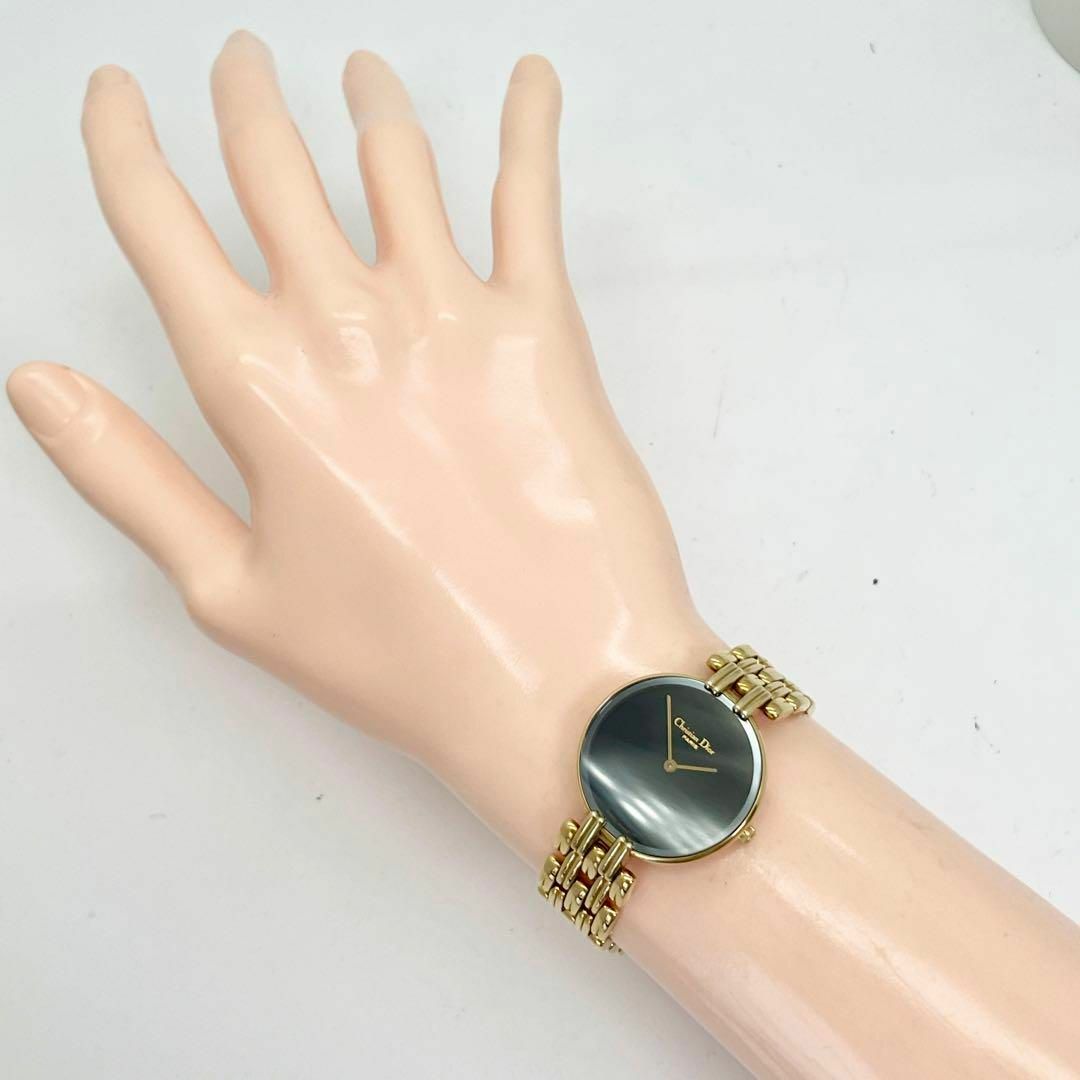 579 【美品】クリスチャンディオール時計　レディース腕時計　バギラ　ゴールド