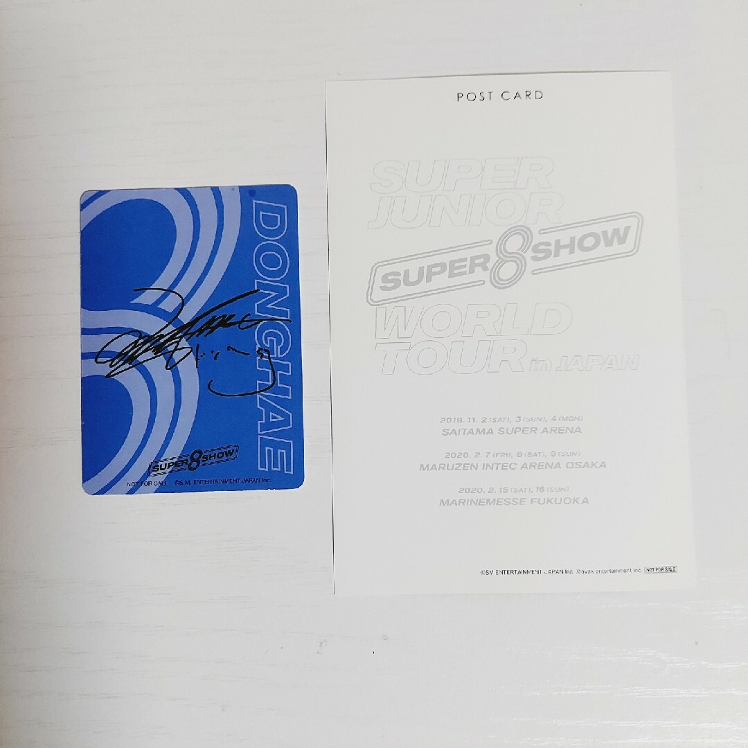 最終値下げ☆Super Junior ドンヘ トレカ ポストカード付き - www