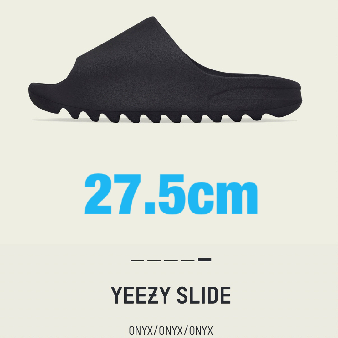 adidas YEEZY Slide "Onyx"メンズ