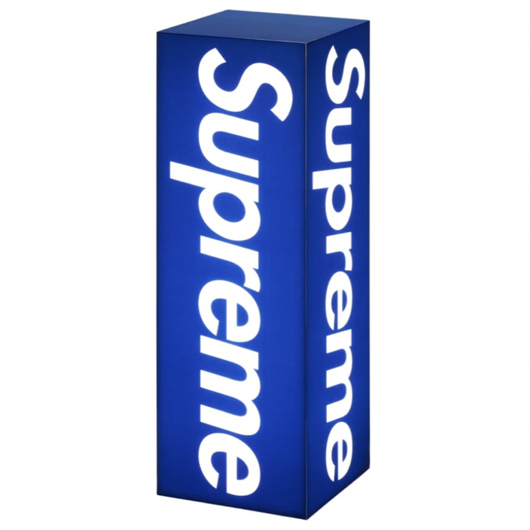 Supreme Box Logo Lamp "Blue"