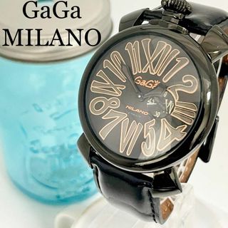GaGa MILANO - 616 ガガミラノ時計 メンズ腕時計 マヌアーレ46 スリム