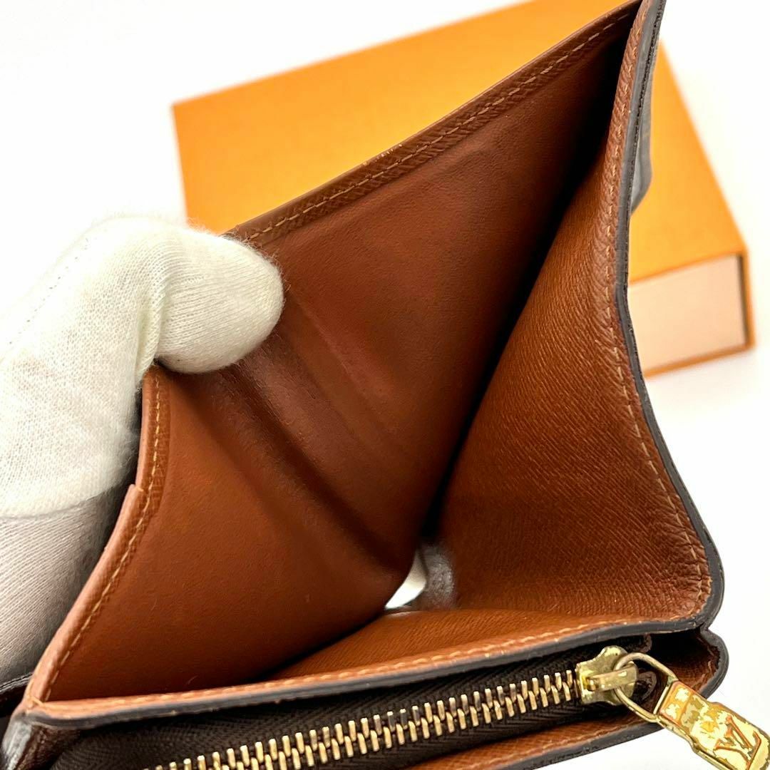 ✨極美品✨ルイヴィトン モノグラム コンパクトジップ 折り財布
