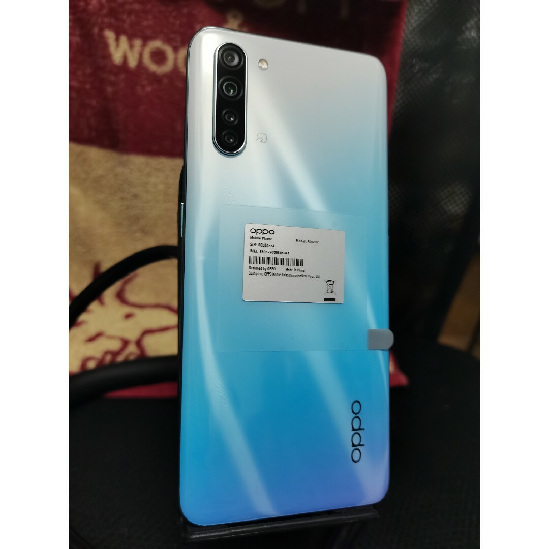 OPPO(オッポ)のOPPO Reno3 A SIMフリー ジャンク RAM6GB+5GB スマホ/家電/カメラのスマートフォン/携帯電話(スマートフォン本体)の商品写真