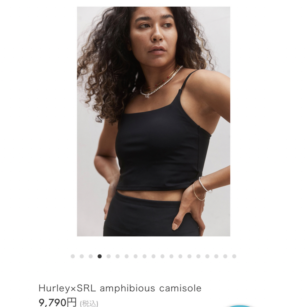 Hurley×SRL amphibious camisole S