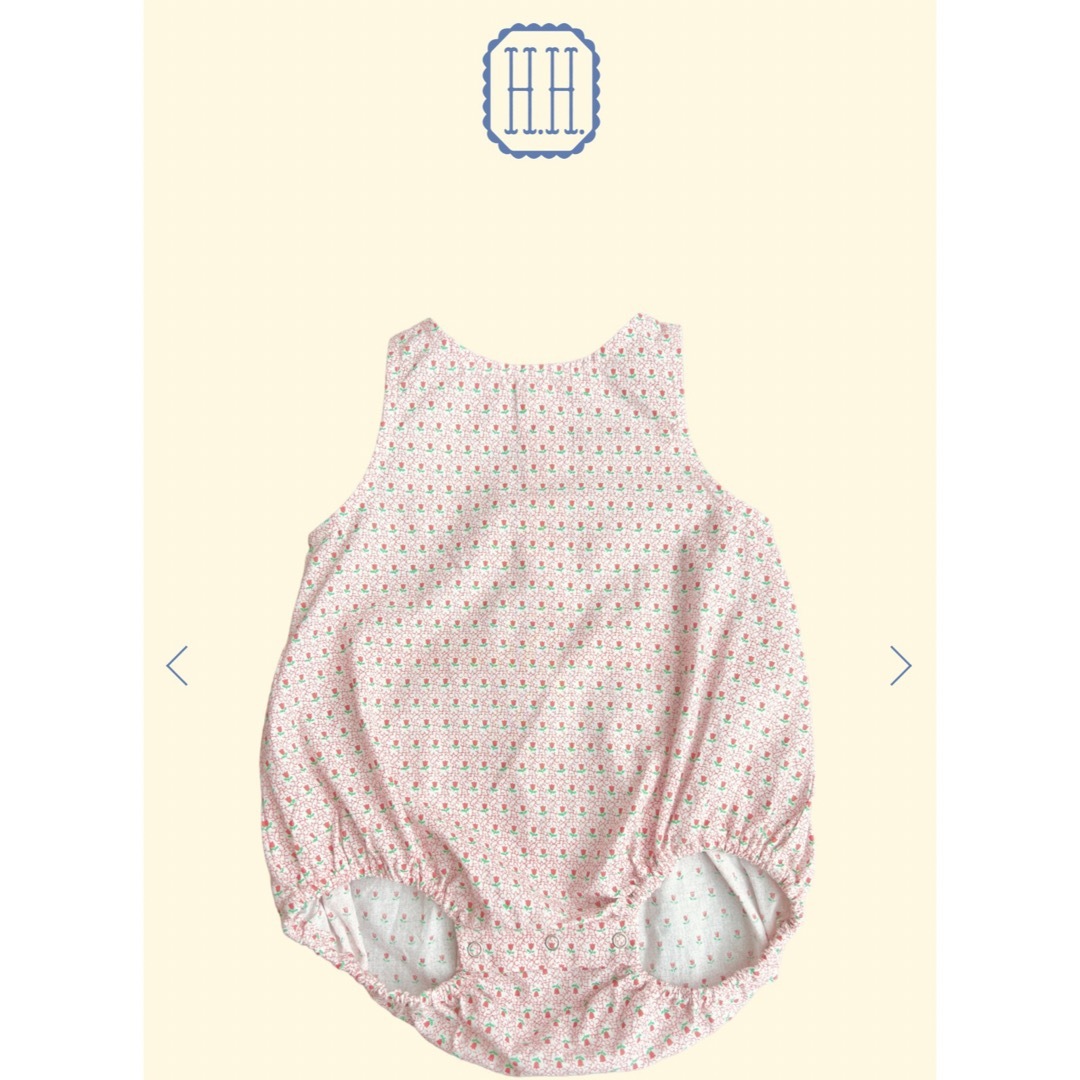 PETIT BATEAU(プチバトー)のhouse on the hill ロンパース キッズ/ベビー/マタニティのベビー服(~85cm)(ロンパース)の商品写真