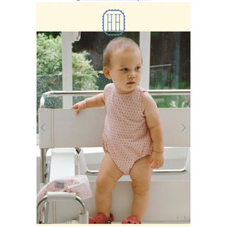 プチバトー(PETIT BATEAU)のhouse on the hill ロンパース(ロンパース)