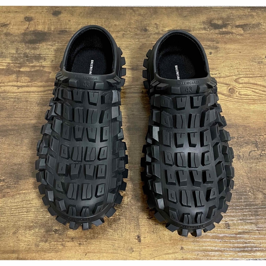 Balenciaga(バレンシアガ) Bouncer Clog ブラックラバー