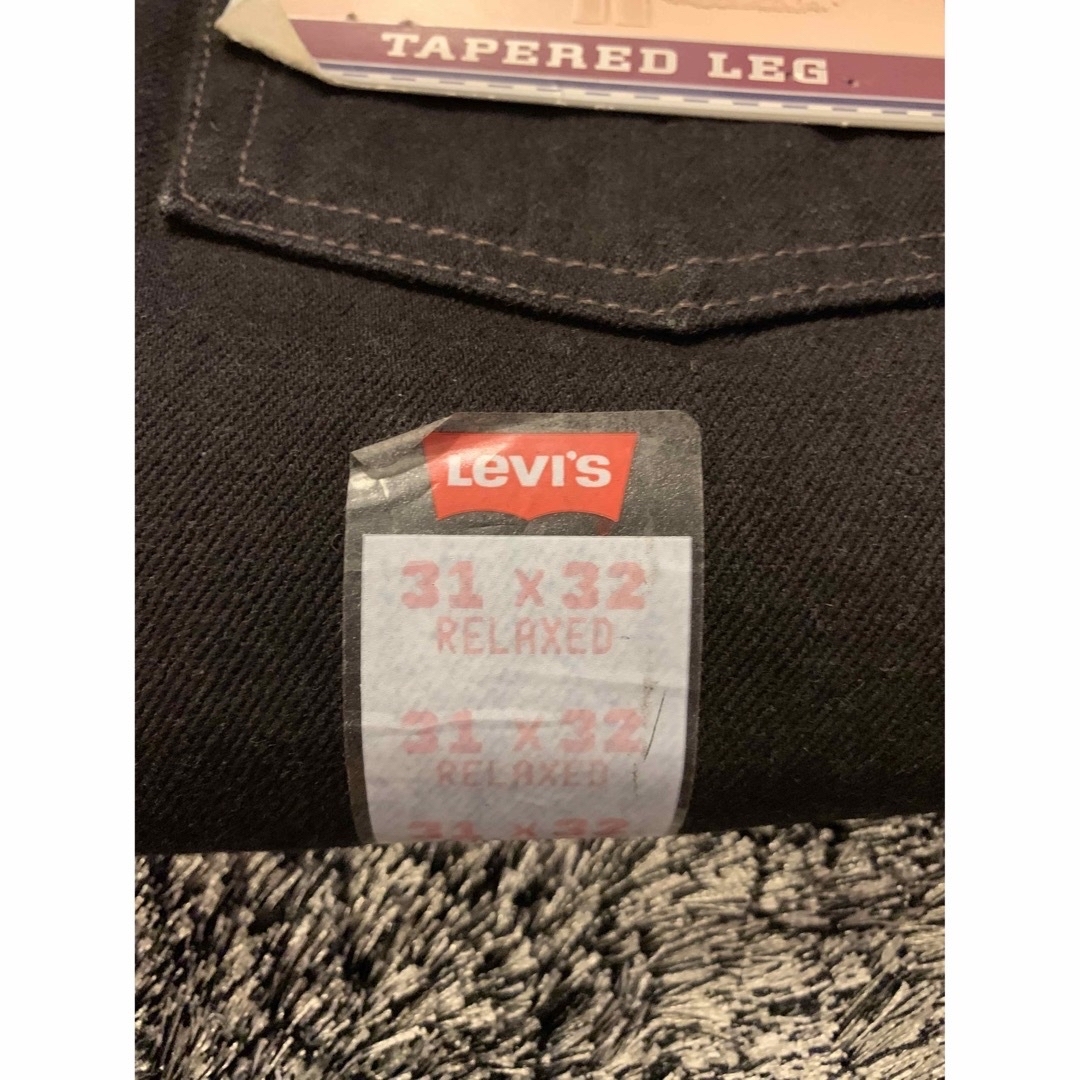 Levi's(リーバイス)のデッドストック　USA製 Levi’s 550 ワイドブラックデニム w31  メンズのパンツ(デニム/ジーンズ)の商品写真