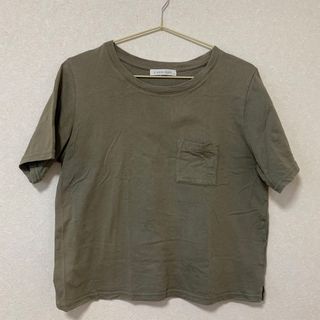 ローリーズファーム(LOWRYS FARM)の【LOWRYS FARM】Tシャツ　半袖　カーキ　夏秋(Tシャツ(半袖/袖なし))