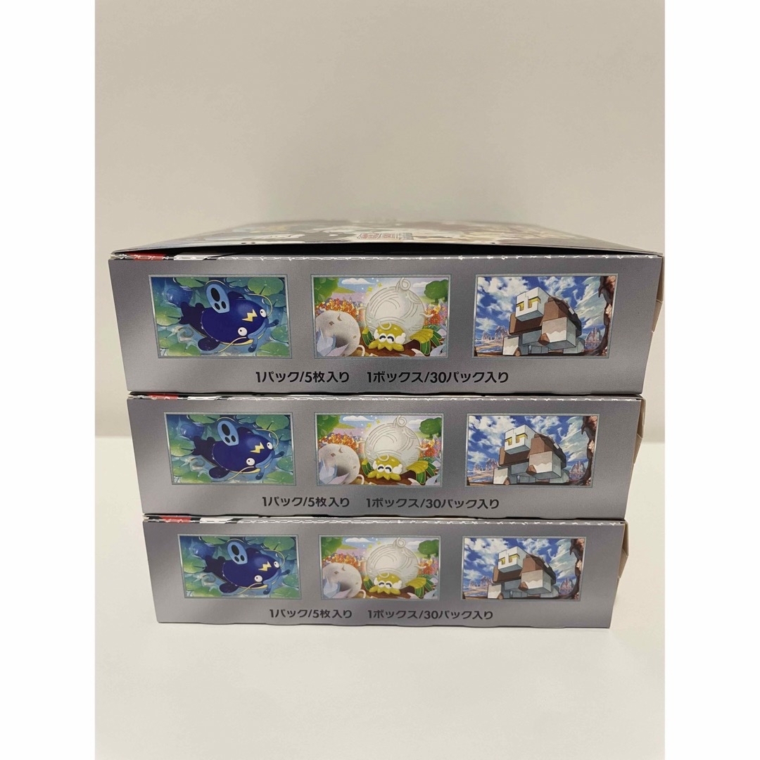 ポケモンカードゲーム クレイバースト 5BOX シュリンクなし ペリペリ付き