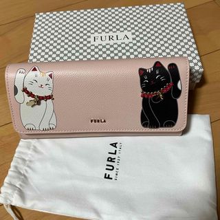 フルラ(Furla)の新品　FURLA 長財布 招き猫 リトルキャッツ　レア　貴重　フルラ　ピンク(財布)