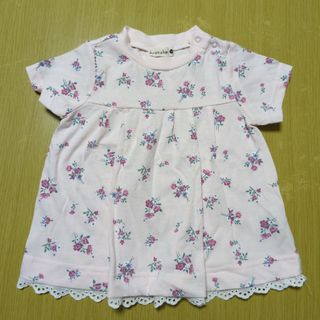 ブランシェス(Branshes)のブランシェス　花柄トップス(Tシャツ/カットソー)