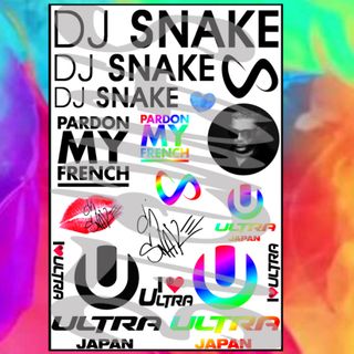 ウルトラジャパン♡タトゥーシール♡DJ Snake★2(音楽フェス)