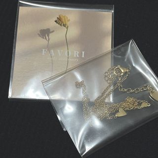 ファボリ(FAVORI)のFAVORI pure necklace ゴールド(ネックレス)