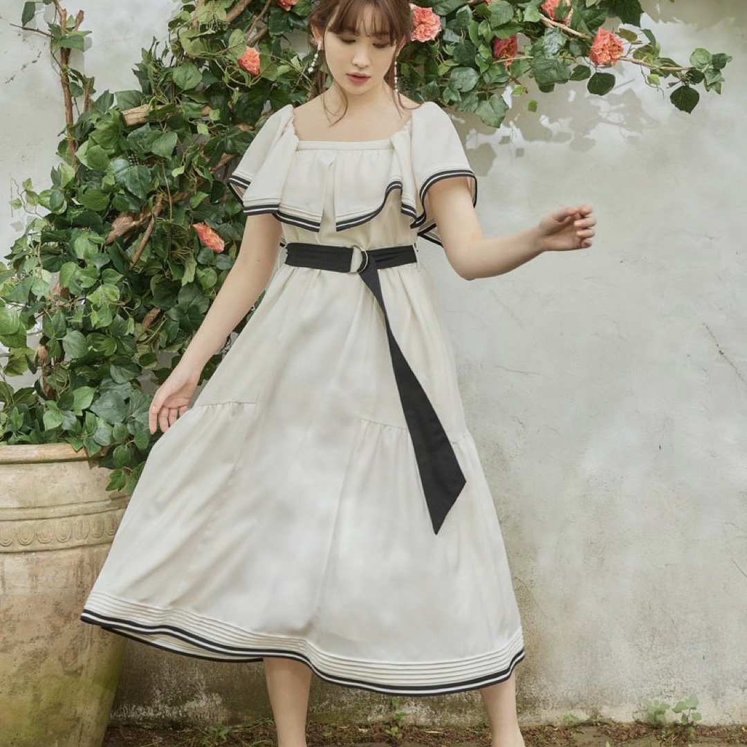 Sweet Moments Belted Dress