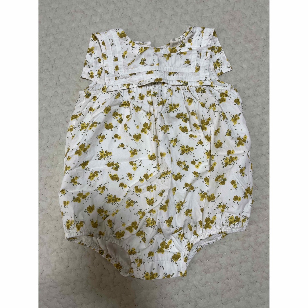 Caramel baby&child - little cotton clothes 花柄ロンパース 新品の