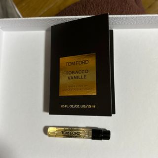 トムフォード(TOM FORD)のトムフォード 香水 タバコバニラ　サンプル 1.5ml(香水(女性用))