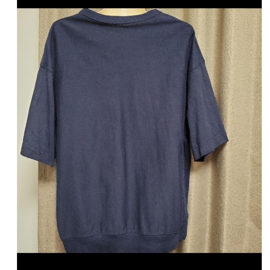GU(ジーユー)の●●美品♥️GUスエットTシャツ　Ｌ レディースのトップス(Tシャツ(半袖/袖なし))の商品写真