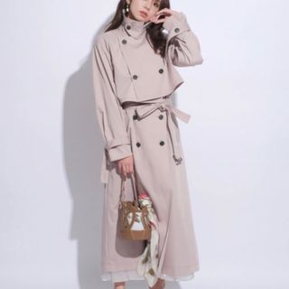 ★美品★ Mystrada 3 way ファー付きフードコート