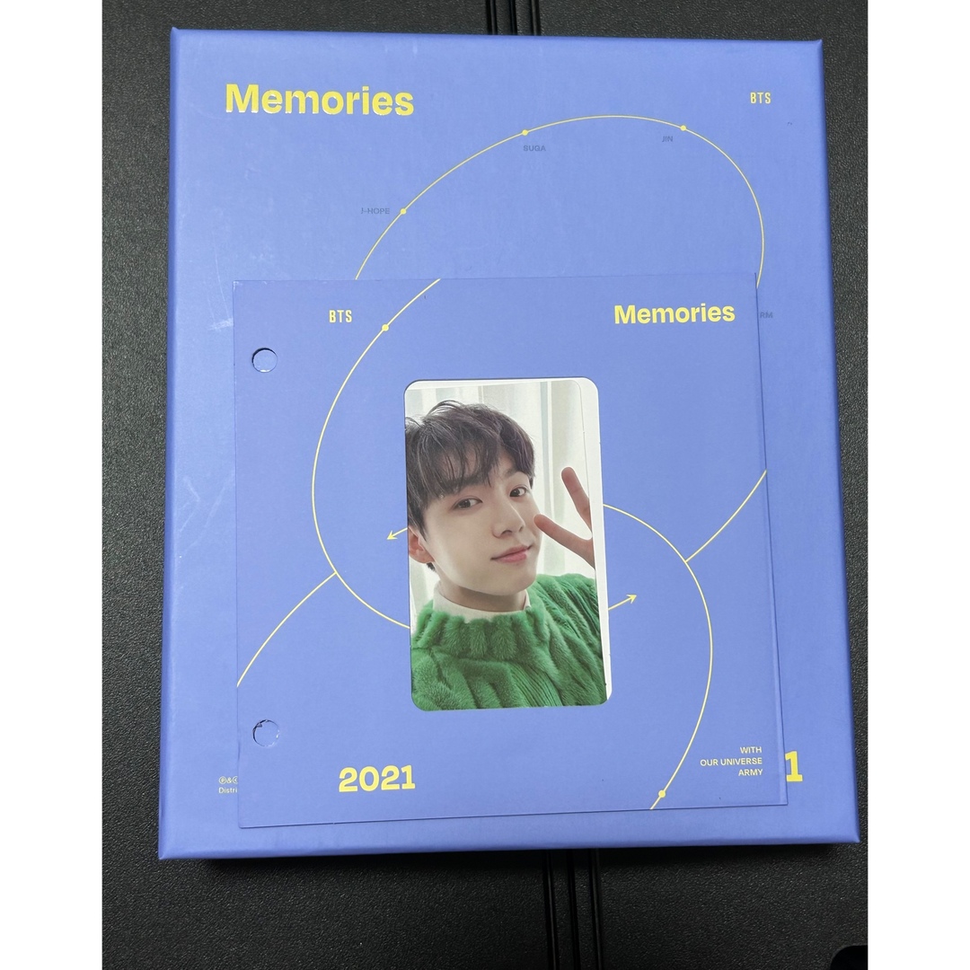 BTS memories 2021 dvd 特典 SUGA トレカ付き