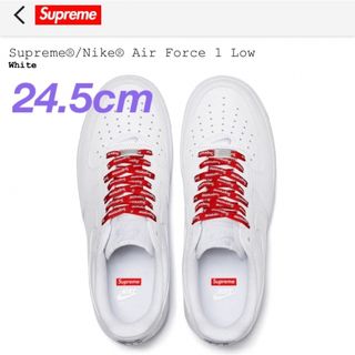 シュプリーム(Supreme)のSupreme Air Force 1 Low White 24.5cm(スニーカー)