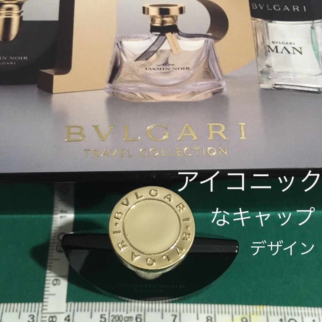 BVLGARI(ブルガリ)の新品 ブルガリ ジャスミンノワール 5ml ブラック ゴールド オードパルファム コスメ/美容の香水(香水(女性用))の商品写真