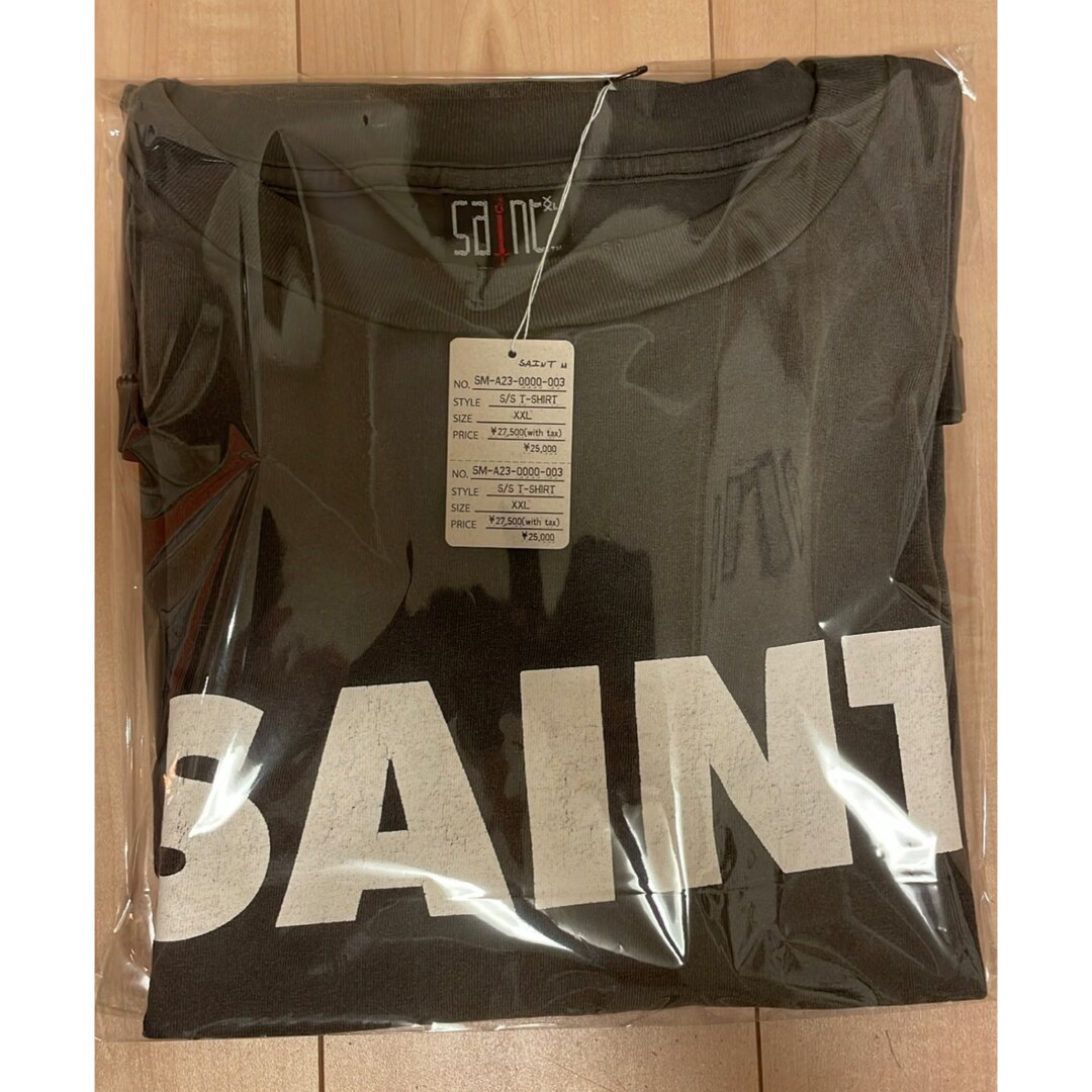 ( 最終価格！) SAINT MICHAEL  S>N>T/Tシャツ XXL メンズのトップス(Tシャツ/カットソー(半袖/袖なし))の商品写真