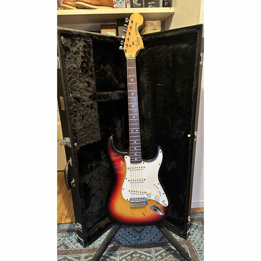 値下げオープンスペース TOKAI シルバースター 80年代 エレキギター