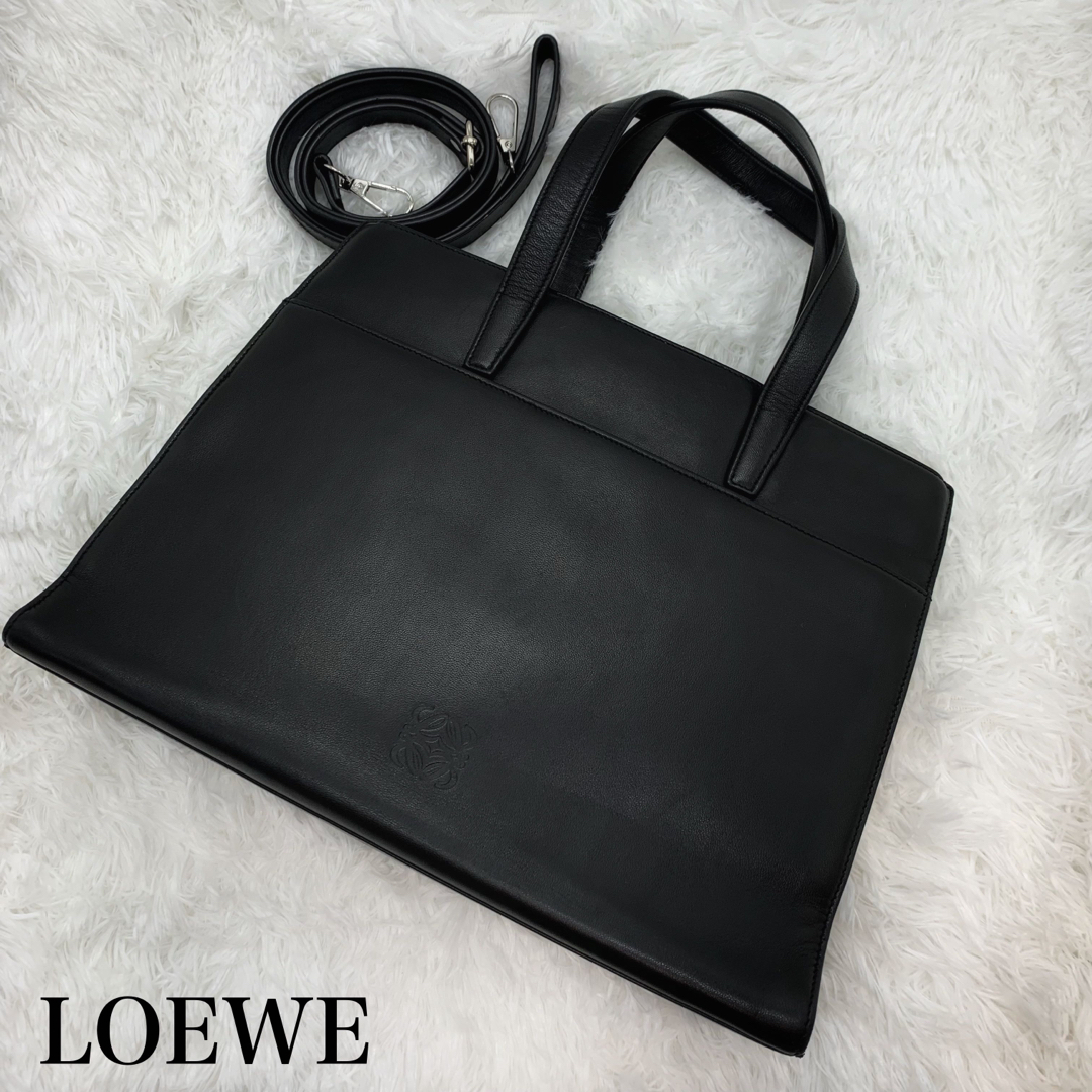 美品✨LOEWE ロエベ 2wayハンドバッグ ショルダーバッグ アナグラム-